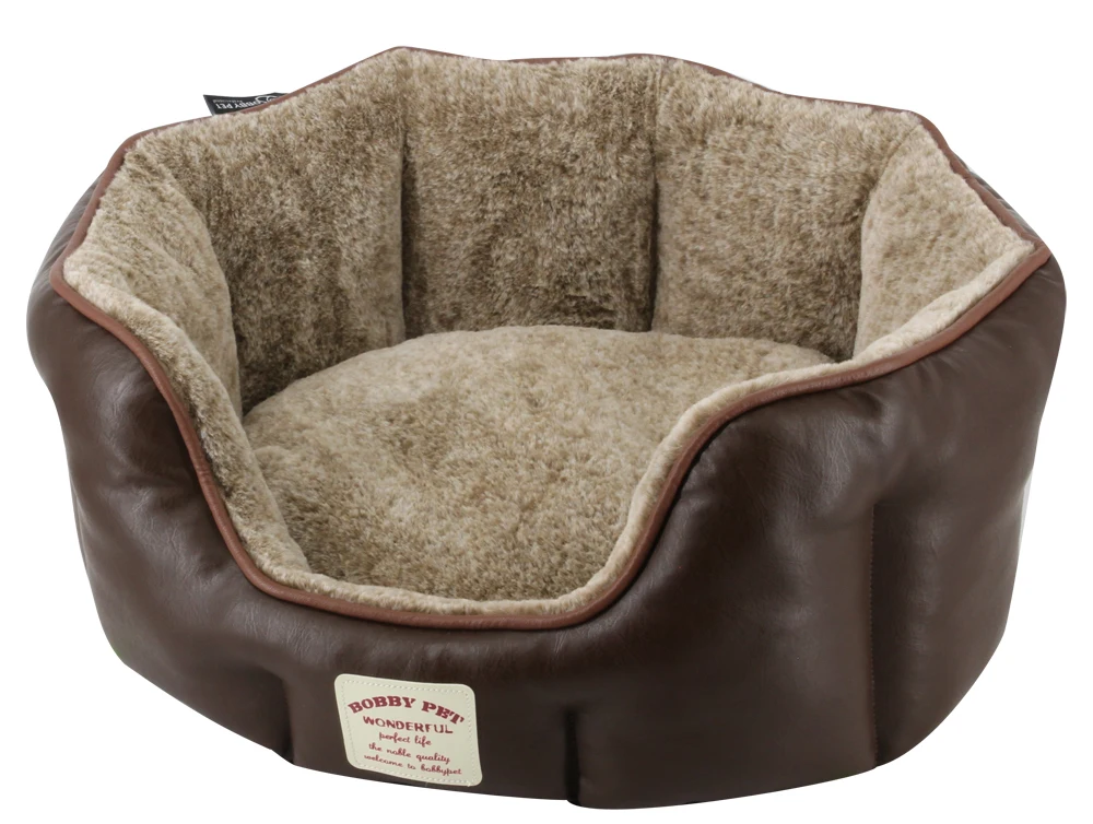 Extra Large Round Dog Beds Pet Cushion House Soft Fluffy Sofa Calming