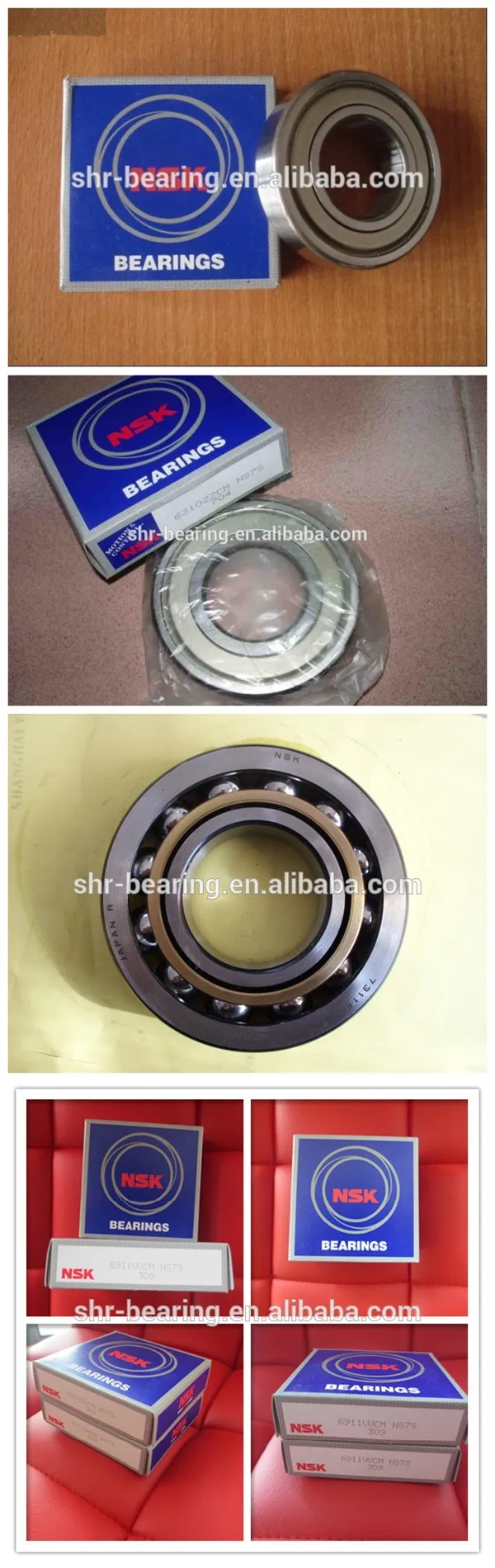 Hotsale Products Nsk Bearing Price List 6205zz / Ddu Ball Bearings
