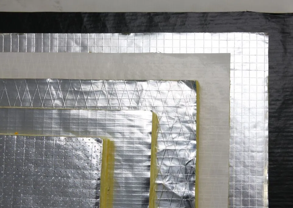 Foil ScrimKraft Facing & Vapor Barrier insulation, View foil scrim