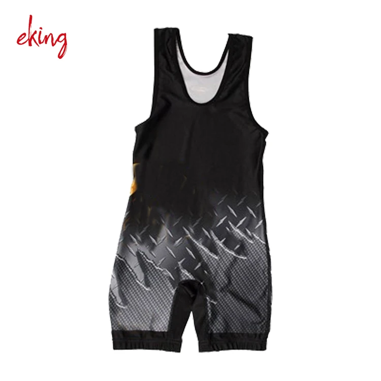 Customized Russian Youth Wrestling Singlet With High Quality Fabric