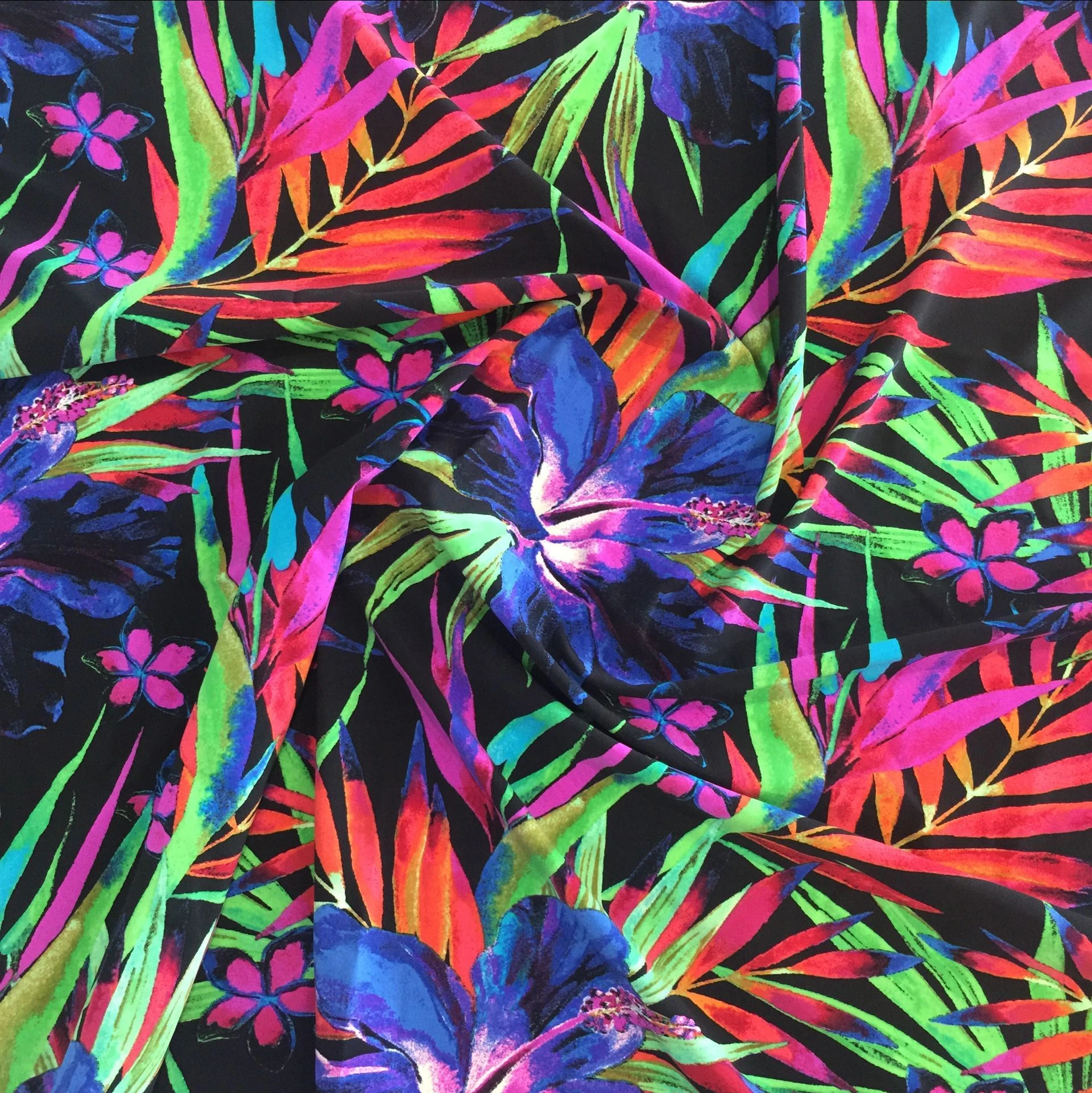hot selling lycra screen print for swimwear fabric