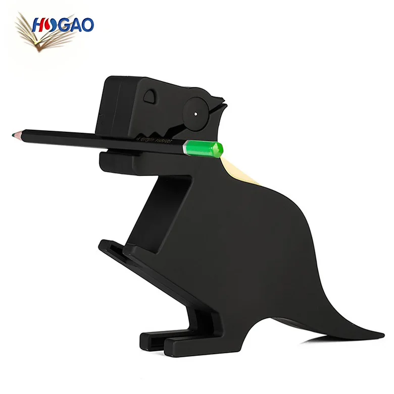 China wholesale cute gifts & crafts cute dinosaur office desk organizer paper clip memo holder for pens and pencils