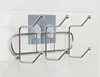 Stainless steel meat hooks and hooks for fur coats.