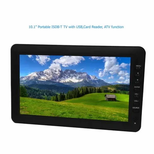 10 Inch Portable Tv With Isdb Fullsegment And 1 Segment,Usb,Tf Card ...