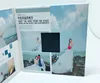 Best quality trade show lcd video brochure card thin Mp4 sport theme cards 7" hd