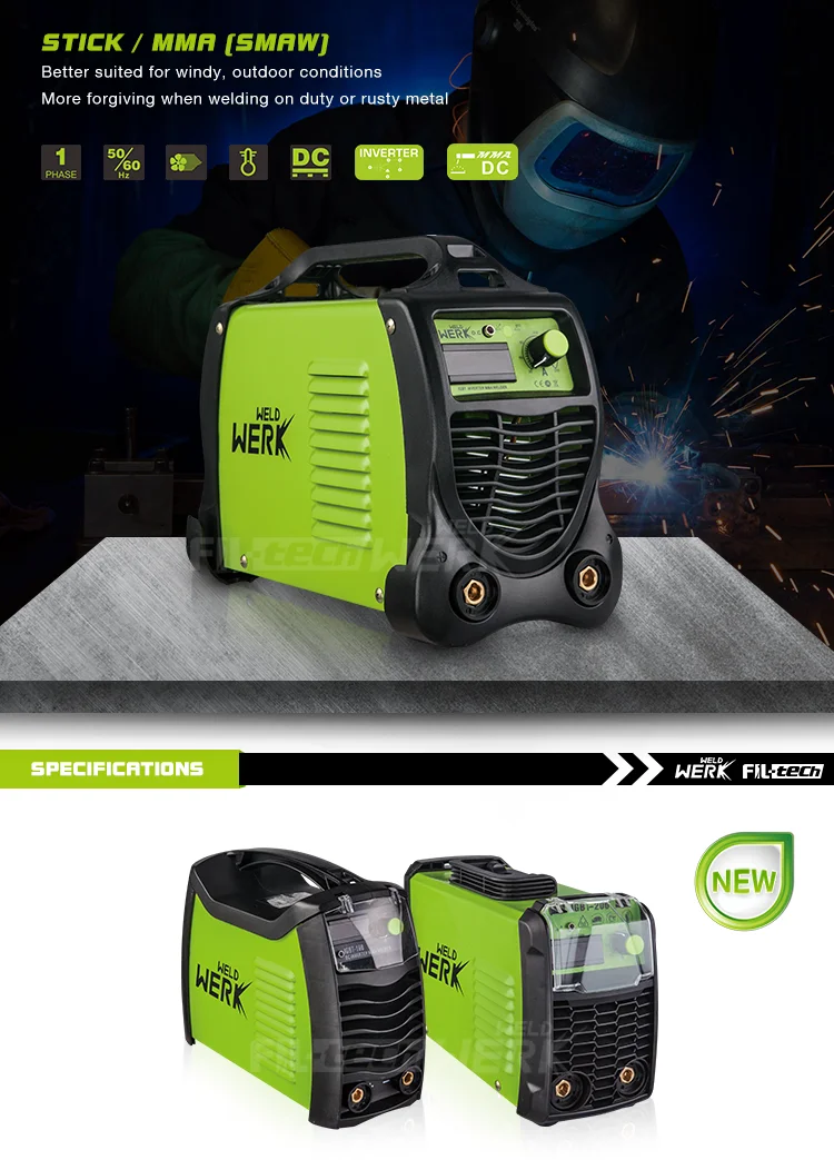 New Used Welding Plant Waterproof Titanium Inverter Arc Force Mini