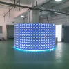 Customized Hanging P4.81 Curved 500mm x 1000mm Portable Led Display