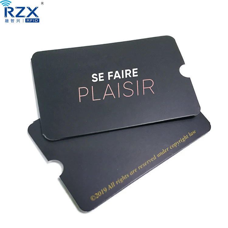 Printable Paper Card Holder/envelope/sleeve For Business Card Credit