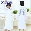 High Quality 100% organic cotton Children Hooded bathrobes