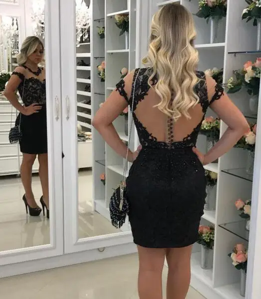 short black dress for women