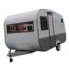 Hot Sell Hand Push Mobile bbq food vending utility caravan trailer cars for sale mobile restaurant trailer