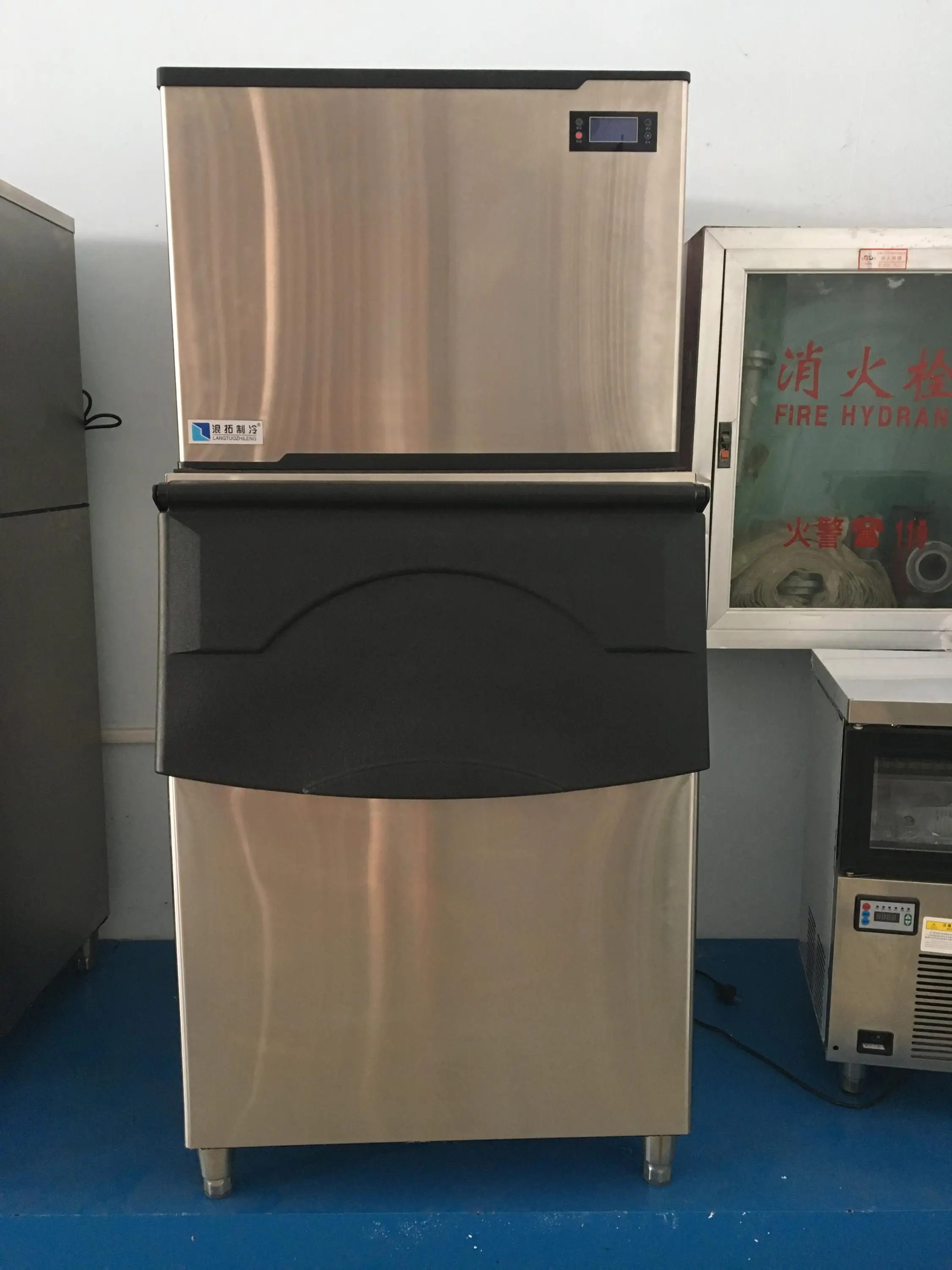 Commercial Restaurant Used Industrial Dry Ice Machine,Ice Cube Machine