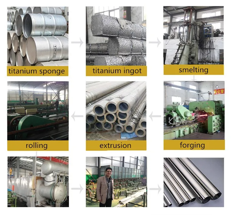 76mm 89mm Titanium Exhaust pipe 1.0mm and 1.2mm titanium tube in stock for Auto exhaust system