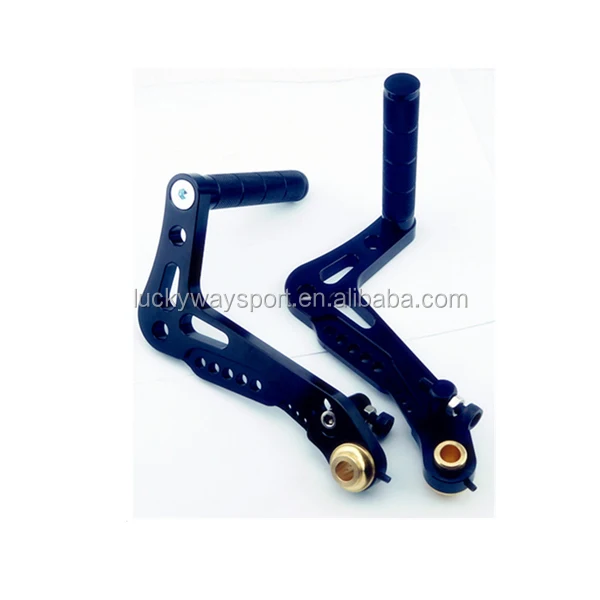 Billet Adjustable Racing Go Kart Pedals Pegs Brake Accelerator Foot