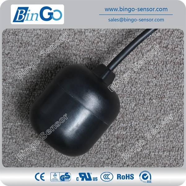 Electrical Water Level Control Float Switch Customizable Cable Length