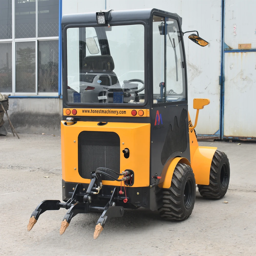 mini construction equipment zl10 wheel loader with