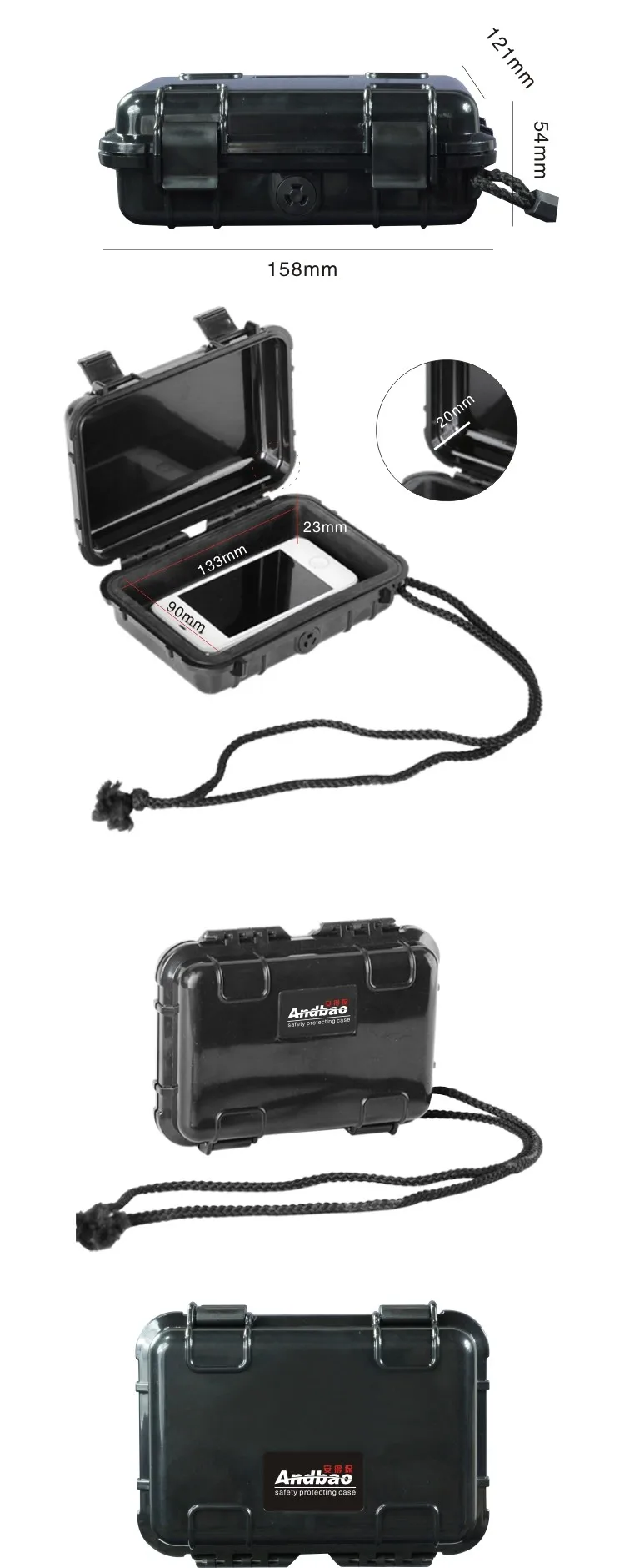 Online Wholesale Moistureproof Waterproof Transport Case With Full Cubes Foam Inserts Buy