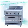 High quality electric range with 4-burner&oven,(JSEH-887A)