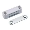 Plastic magnetic door catch for furniture hardware