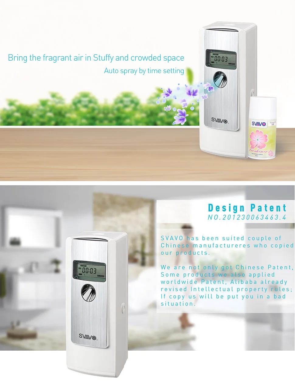 Hotel Bathroom Toilet Lcd Perfume Fragrance Dispenser Buy Automatic