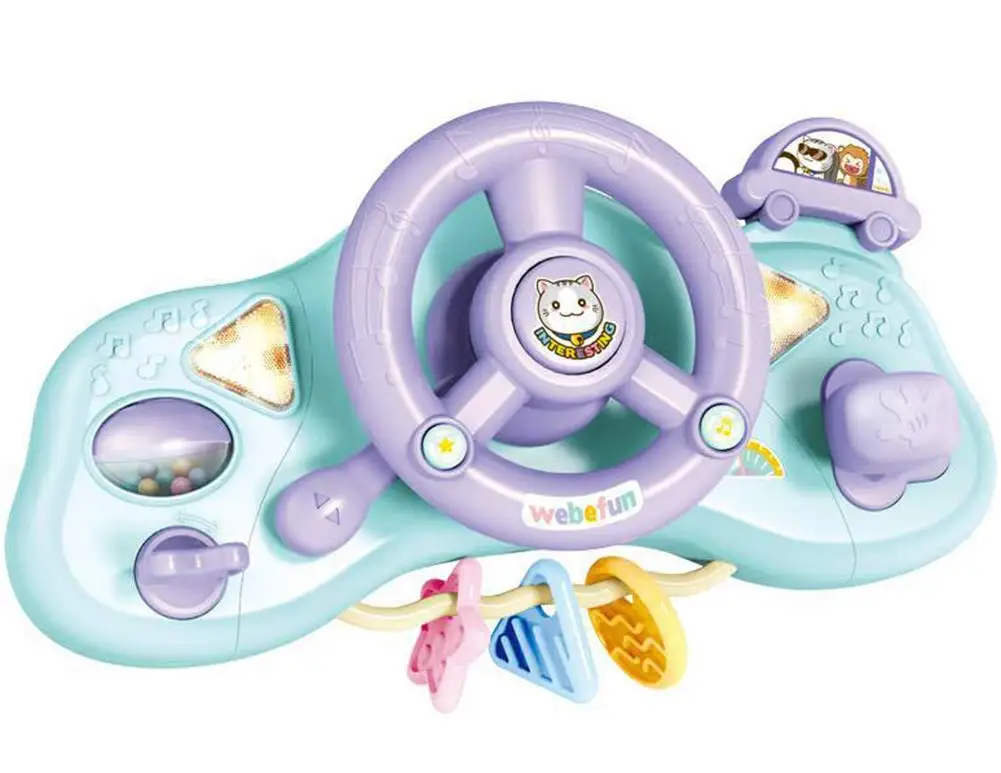 steering wheel pram toy