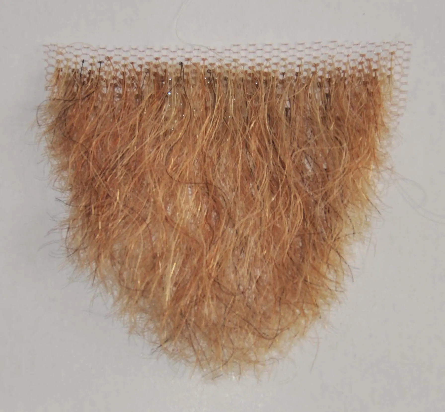 Buy Makupartist Big Bush Blond Human Hair Merkin Unisex Pubic Toupee In 