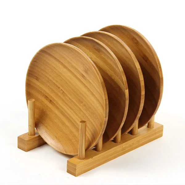 Party Bamboo Plate With Dish Rack Buy Bamboo Plate,Party Bamboo Plate