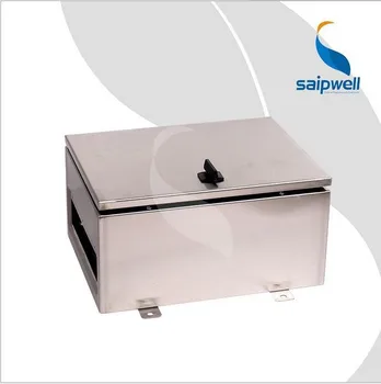 waterproof stainless steel enclosure aluminum saipwell box ip66 factory outdoor project larger ip65
