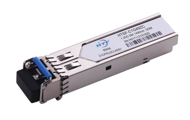 1250Mb/s CWDM SFP 80km ZR Transceivers