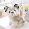 Cute cute expression of the husky doll plush toys Gifts for many occasions Drawing can be customized