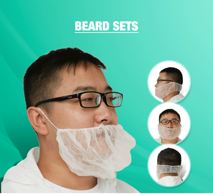 High Quality Disposable Surgical Beard Mask White Color Buy