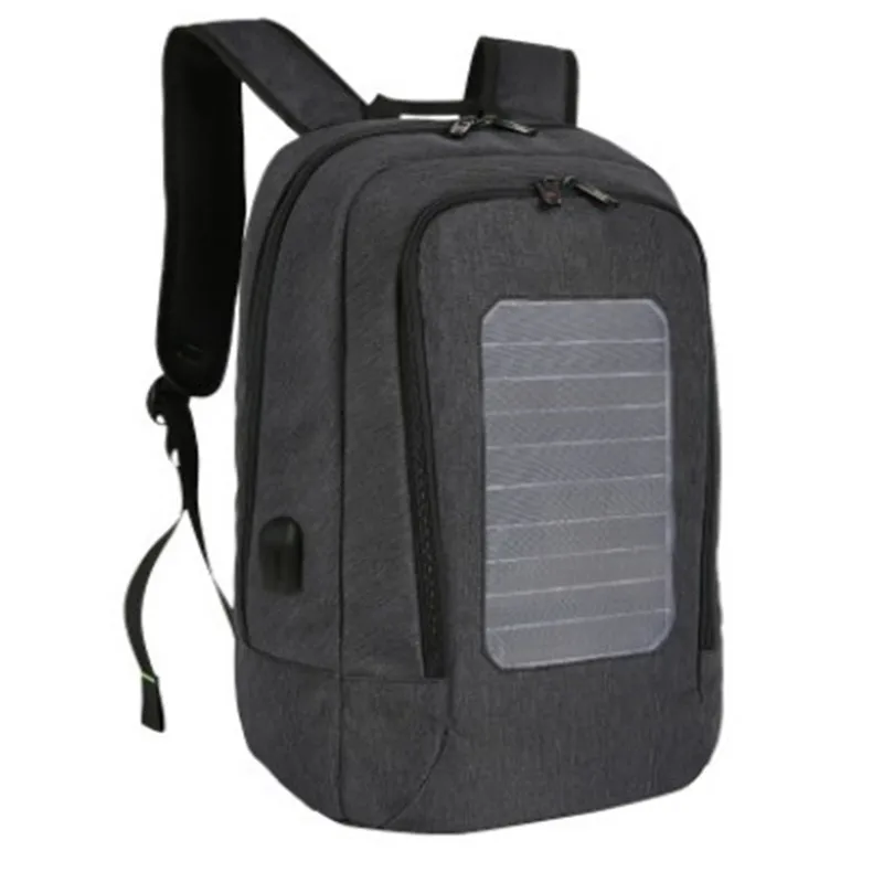 Multiple Function Solar Backpack With Solar Panel Charger For Laptop