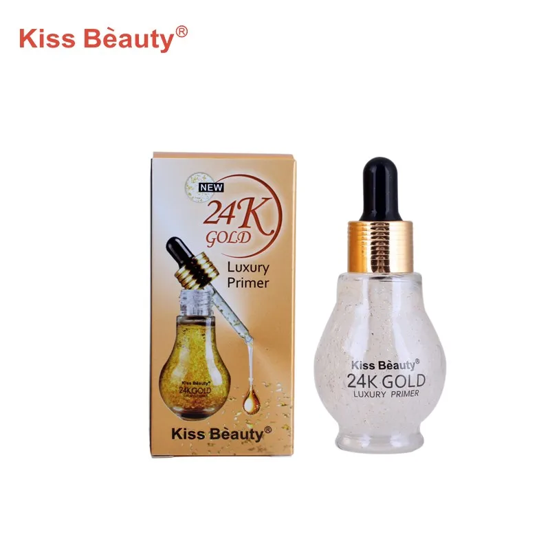 Luxury Cosmetic Private Label Face 24k Gold Essence Foundation Primer Makeup View Primer Makeup Kiss Beauty Product Details From Shantou Yingji Cosmetic Co Ltd On Alibaba Com