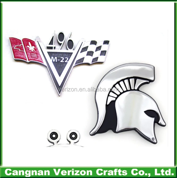 Absolute Quality Custom Made Chrome Finish Plastic Car Badges Emblems