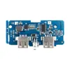 Dual Micro-USB 3.7v to 5V 2A Mobile Power Bank DIY 18650 Lithium Battery Charger PCB Board Boost Step Up Module With Led