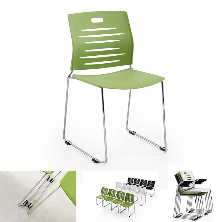 Cheap And Good Quality Reception Plastic Conference Room Office Chair
