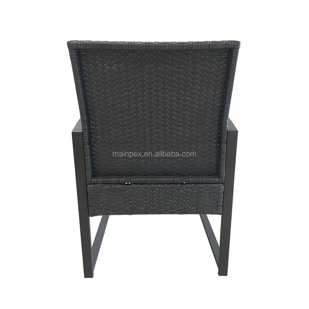 Metal Frame Chair Rattan Garden Furniture Sofa Set Rattan Dining Chair