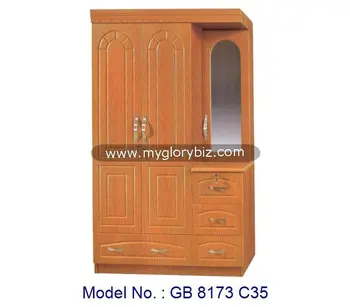 3 Doors Wardrobe With Mirror Wooden Mdf Bedroom Furniture Wooden Wardrobe Designs 3 Door Bedroom Armoire Wood Cabinet Design Buy Wooden Wardrobe