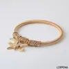 Fashion design small star and moon charms wide cuff bangles