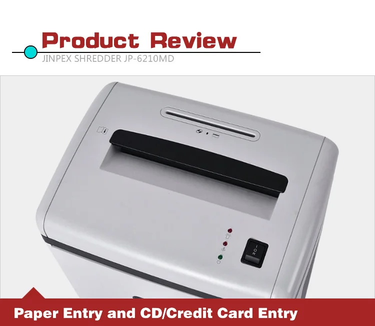 JP-6210MD Home /office Paper Shredder for Best Sale GS/CE A4