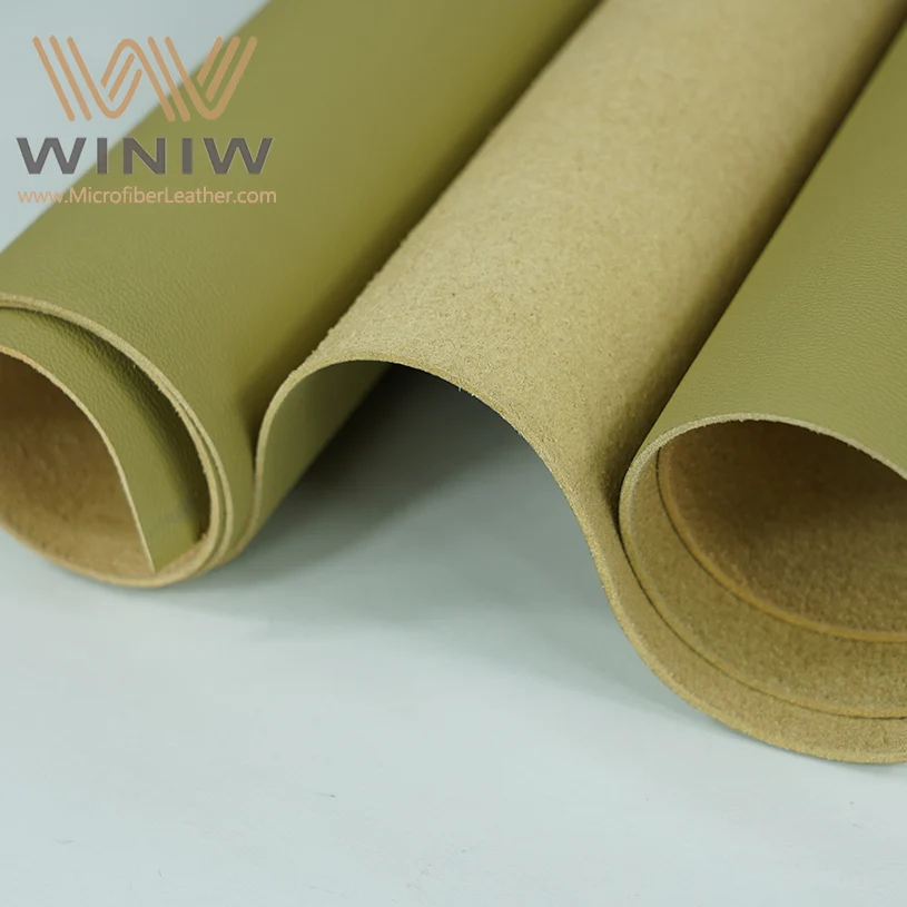 WINIW Best Quality PU Faux Vintage Leather Fabric For  Car Seat Cover Upholstery Material Supplier In China