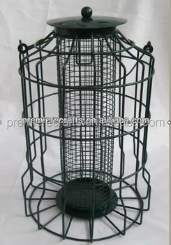 New Squirrel Proof Stainless Wild Metal Bird Feeder Seed Feeder