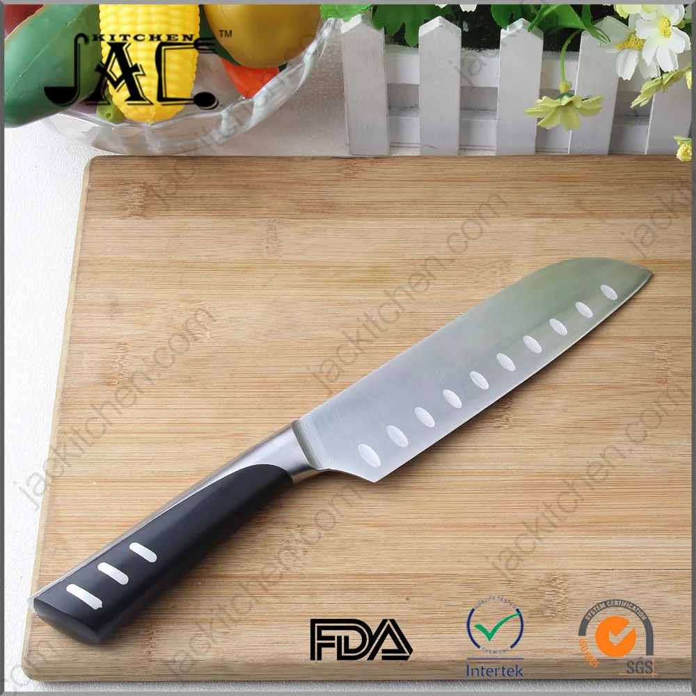 Yangjiang Kitchen Chef Knife ABS Handle High Quality Sharp Santoku Knife