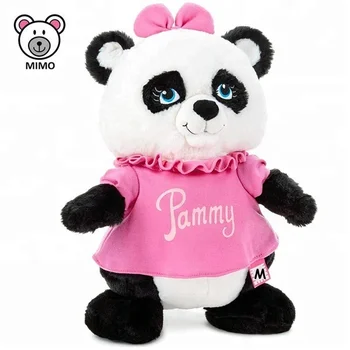pink panda stuffed animal