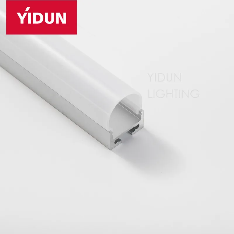 YIDUN LIGHTINGled track aluminum with pc Cover,large area lighting  led aluminum profile,aluminum bar