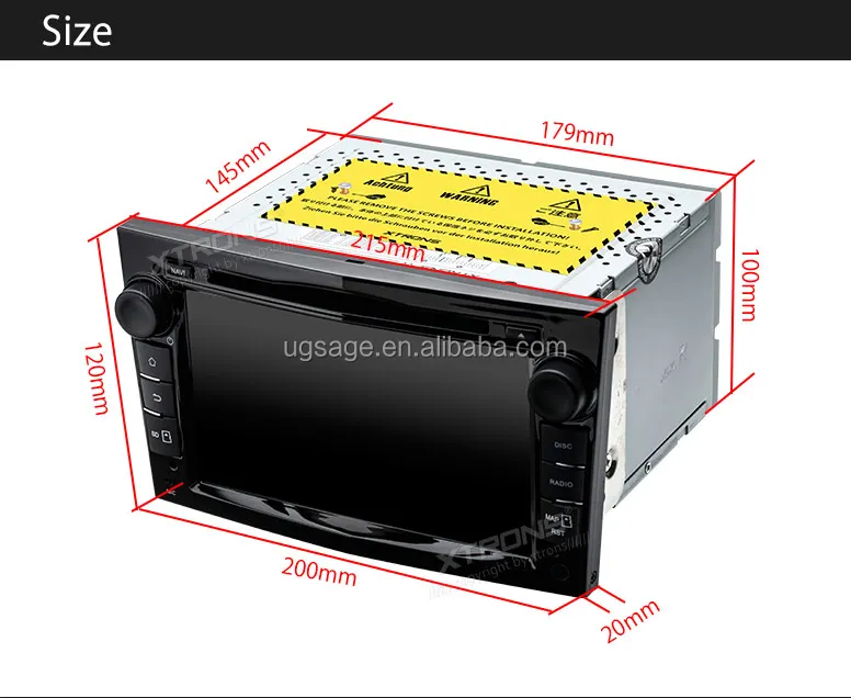 Xtrons 7" Dab Car Stereo For Opel Astra/vauxhall/corsa/vectra /zafira