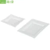 Easy Green Biodegradable Disposable 10inch Container Cheap Square Rectangular Paper Plate