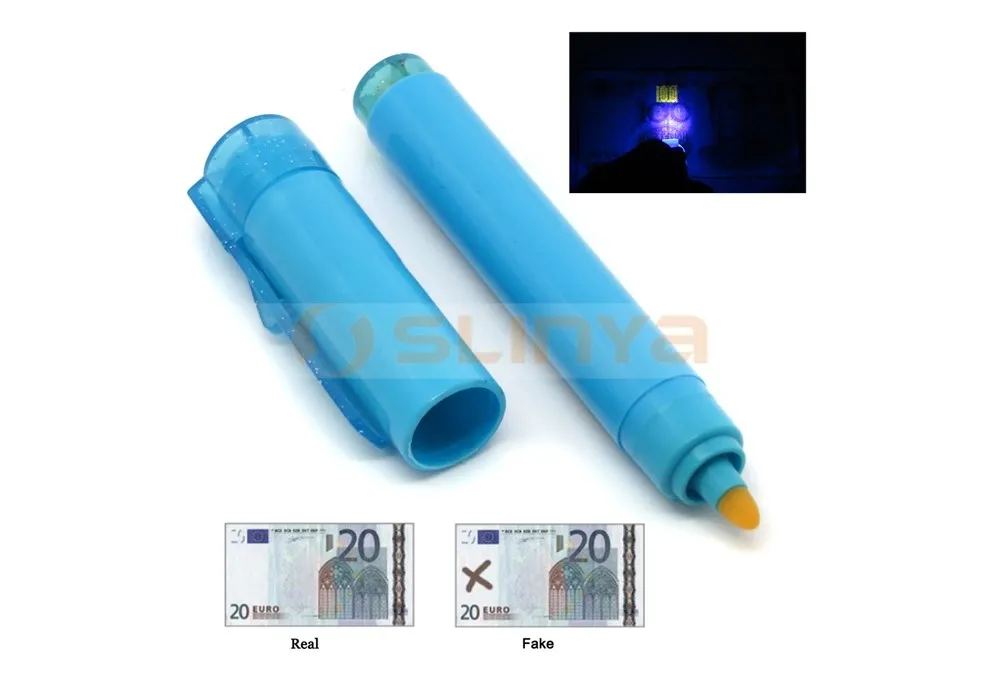 Uv Light 2 In 1 Mini Money Detector Invisible Ink Mark Pen Buy