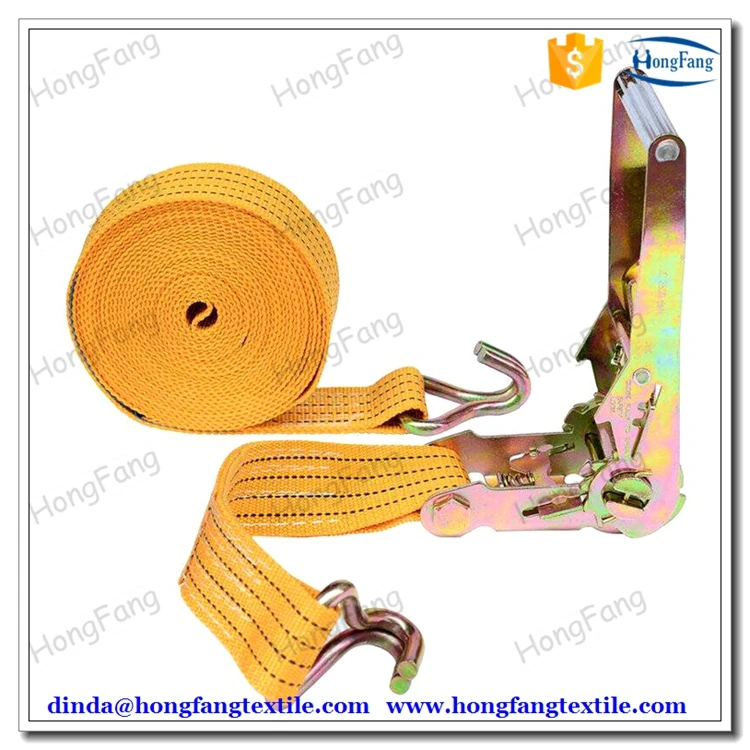 Heavy Duty Ratchet Binder Strap With S Hook Buy Ratchet Binder