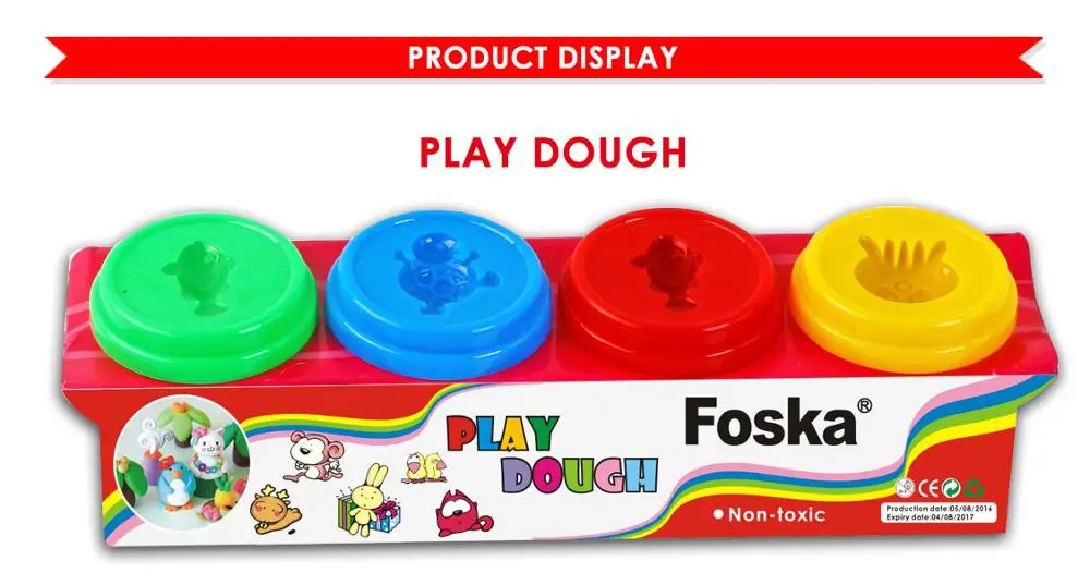 Foska Colorful Diy Educational Plasticine Play Dough Set Buy